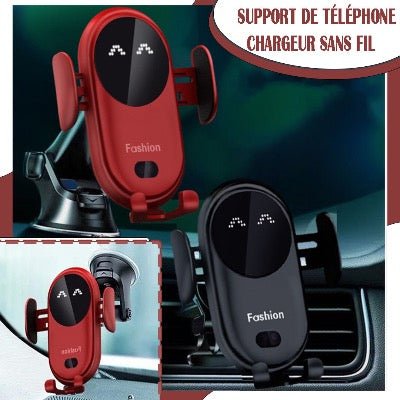 Fashion™ | Support de téléphone et chargeur intelligent sans fil 30W pour voiture. - Voiture Cool